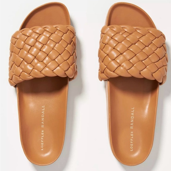 Loeffler Randall Shoes - Loeffler Randall Woven Slide Sandals